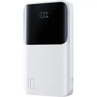 JOYROOM JR-QP191 Star Series Mini 10000mAh 22.5W Powerbank with Digital Display - White - 10000 mAh