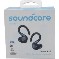 Soundcore Sport X20 -langattomat nappikuulokkeet, musta