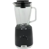 Braun JB1051, Pöydällä pidettävä tehosekoitin, 1,25 L, Syke-toiminto, Jäänmurskaus, 0,9 m, 600 W