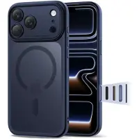 Tech-Protect Magpeak Magsafe CC Case for iPhone 17 Pro Max - Navy Matte