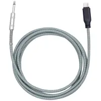 24.Se Äänikaapeli 6.35mm uros USB-C - 1m - 1m