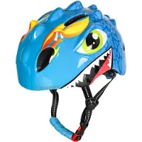 Wozinsky Children's Bicycle Helmet Dragon Motif Light 50-54 cm - Blue