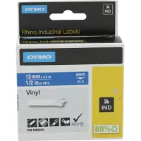 Dymo Tape Rhino 12mmx5,5m colour vinyl bl/blu