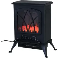 Aosom Sähkötakka Homcom 45x28.5x54cm., musta