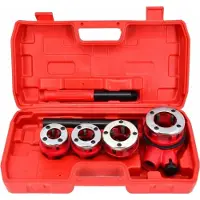 AWTOOLS Kierreliitin - Yato - AW20611 - 4 kpl - 1/2, 3/4'', 1'', 1-1/4'' - Punainen - Sisäkäyttöön