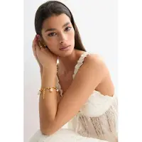 Gina Tricot  - Sea charm bracelet - Rannekoru - Kulta - ONESIZE - Naiset