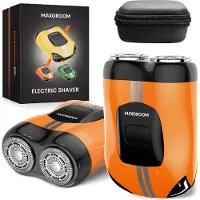 MAXGROOM M-501 sähköparranajokone - oranssi