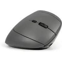 BakkerElkhuizen – BakkerElkhuizen MidWay, Oikeakätinen, Vaakasuuntainen muotoilu, Optinen, RF Wireless + Bluetooth + USB Type-C, 2400 DPI, Harmaa, Musta (BNEMW3MVMR)