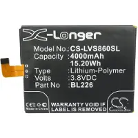 123accu Lenovo S860 akku 4000 mAh