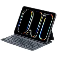 24hShop Magneettinen näppäimistökotelo iPad 2025:lle - harmaa