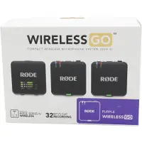 Røde Rode Wireless GO 3 langaton mikrofonijärjestelmä, violetti