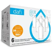 Dafi Classic suodatinpatruunat vesikannuun, 6-pack, 6 kpl