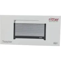RITTER Werkzeuge ritter leivänpaahdin 630010 volcano 3, alumiini, pitkäaukkoinen leivänpaahdin, jossa on korkealaatuinen