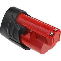 Cameron Sino Milwaukee M12 Vara-akku 2000 mAh 12 V Li-ion – Kompakti Akku Milwaukee M12 -akkutyökaluihin