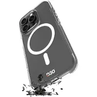 Puro Impact Clear D3O MagSafe silicone case for iPhone 16 Pro - clear