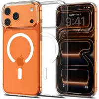 Spigen ACS10396, Suojus, Apple, iPhone 17 Pro, 16 cm (6.3"), Läpinäkyvä, Valkoinen