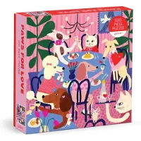 Sonstige Verlage Paws For Love 500 Piece Puzzle