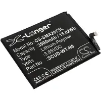 123accu Akku älypuhelin, Matkapuhelin Samsung Galaxy A20s, SM-A2070 ja muut.