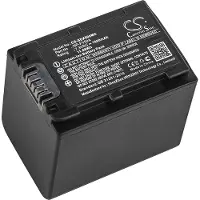 123accu Sony FDR-AX33 FDR-AX40 FDR-AX45 akku 1600mAh
