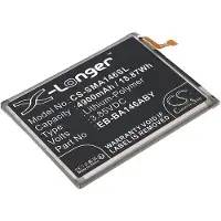 123accu Akku älypuhelin, Matkapuhelin Samsung Galaxy A14 5G, SM-A146M ja muut.