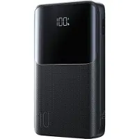 JOYROOM JR-QP191 Star Series Mini 10000mAh 22.5W Powerbank with Digital Display - Black - 10000 mAh