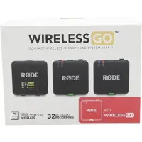 Rode Wireless GO 3 langaton mikrofonijärjestelmä, punainen