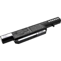123accu CLEVO C4500 C4500Q akku 4400 mAh - Musta
