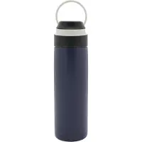 Leifheit 3275 lämpömuki Flip 600ml, kahvimuki 100% tiivis, tummansininen, tummansininen, tummansininen