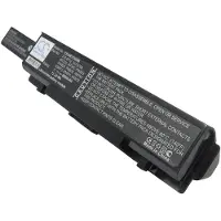 24.Se Dell Studio 1735 Studio 1736 Studio 1737 akku 6600 mAh - Musta