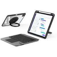 24hShop Irrotettava näppäimistökotelo iPad Pro 11 2024 – Musta