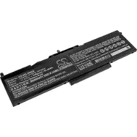24.Se DELL kannettavan tietokoneen Latitude 5580 / Latitude 5591 yhteensopiva akku 7500mAh