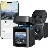 Baseus PrimeTrip VD1 Pro 4K auton kojelautakamera - musta