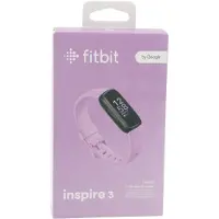 Fitbit Inspire 3 AMOLED -aktiivisuusranneke, musta/Lilac Bliss