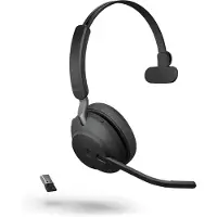 Jabra EVOLVE2 65, LINK380/390A MS MONO BLACK (26599-899-999)