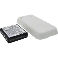 Cameron Sino Samsung GT-i9000 GT-i9008 Galaxy S tehoakku erillisellä laajennetulla valkoisella takakannella 3000 mAh