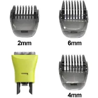 24.Se Trimmerin pää ja kammat Philips QP2520 QP2630 QP65 QP66-sarjalle