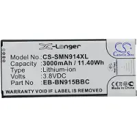 123accu Samsung Galaxy Note Edge Note Edge 4G SM-N915 akku 3000 mAh NFC Tuki