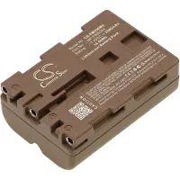 123accu Sony kameroiden DSLR-A100 / DSLR-A200 yhteensopiva akku 2000mAh