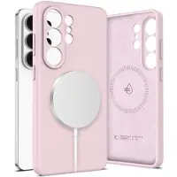 Tech-Protect Samsung Galaxy S26 Ultra Nestemäinen silikonikotelo - MagSafe-yhteensopiva - vaaleanpunainen helmi