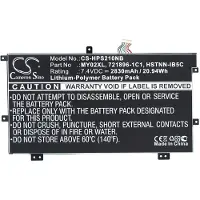 HP Pavilion 11 Pavilion 11-H000sg Slatebook x2 akku 2830 mAh"