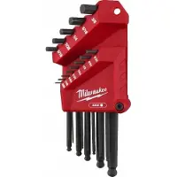 Milwaukee Kuusiokoloavain 4932493615; HEX; 13 kpl.