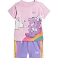 Adidas Originals Shorts Tee Set - Pink - 86