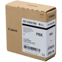 Canon PFI-3300 Mustepatruuna Musta photo