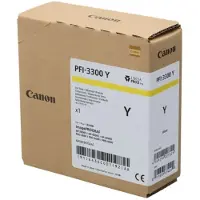 Canon PFI-3300 Mustepatruuna Keltainen