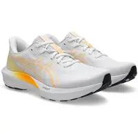 Asics Juoksukengät 'GT-1000 15' keltainen / pastellioranssi / valkoinen