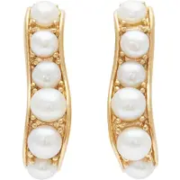Missoma Pearl Wave Small Hoop -korvakorut