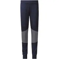 Bergans Kids' Myske Wool Pant Navy Melange/Solid Dark Grey Kerrasto alaosat 86