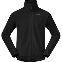 Bergans Men's Hareid Fleece Jacket Nohood Black Välikerrospuserot S