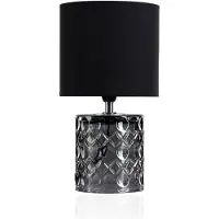 Pauleen Pöytävalaisin Crystal Glow, Alumiini/harmaa/sinkki, Olohuone/ruokailutila, Lasi, Moderni