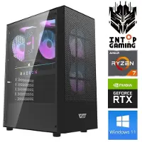 INTOP Tietokone Ryzen 7 7700X 16GB DDR5 500SSD M.2 NVME RTX5060Ti 8GB WIN11